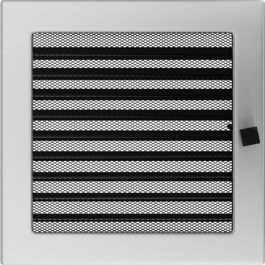 Mriežka 22x22 nerezová s klapkou