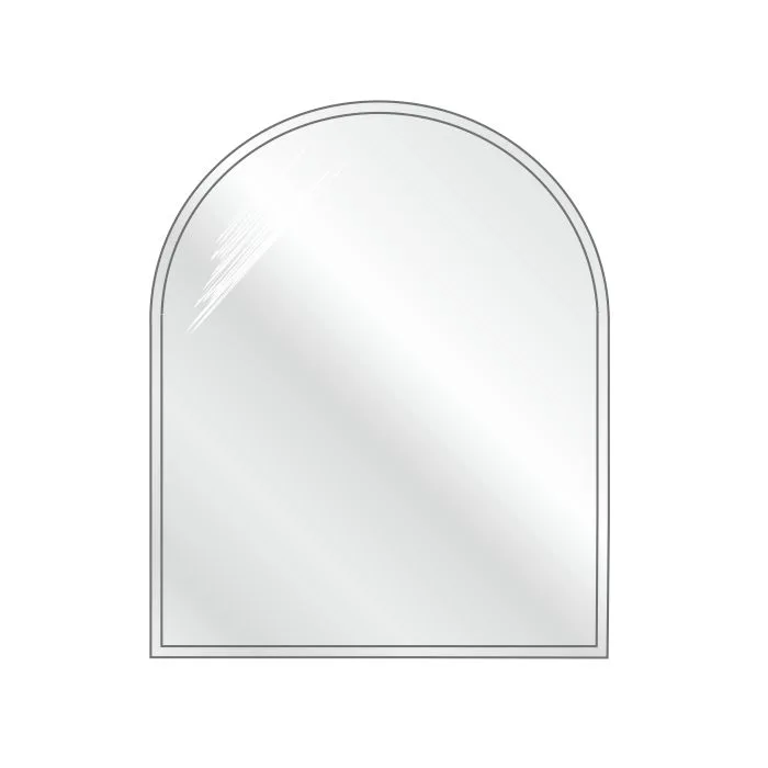 Sklo pod krbové kachle poloblúkové 1000x1200x8mm