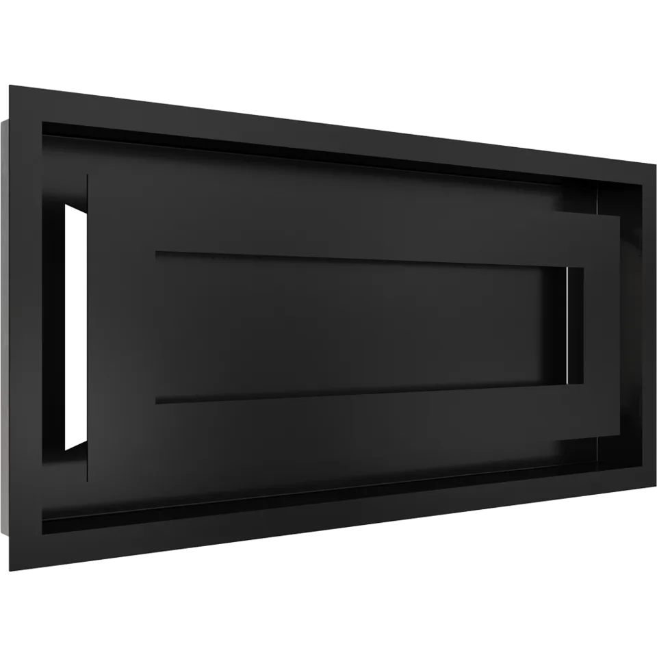 Mriežka WIND 22x45 čierna