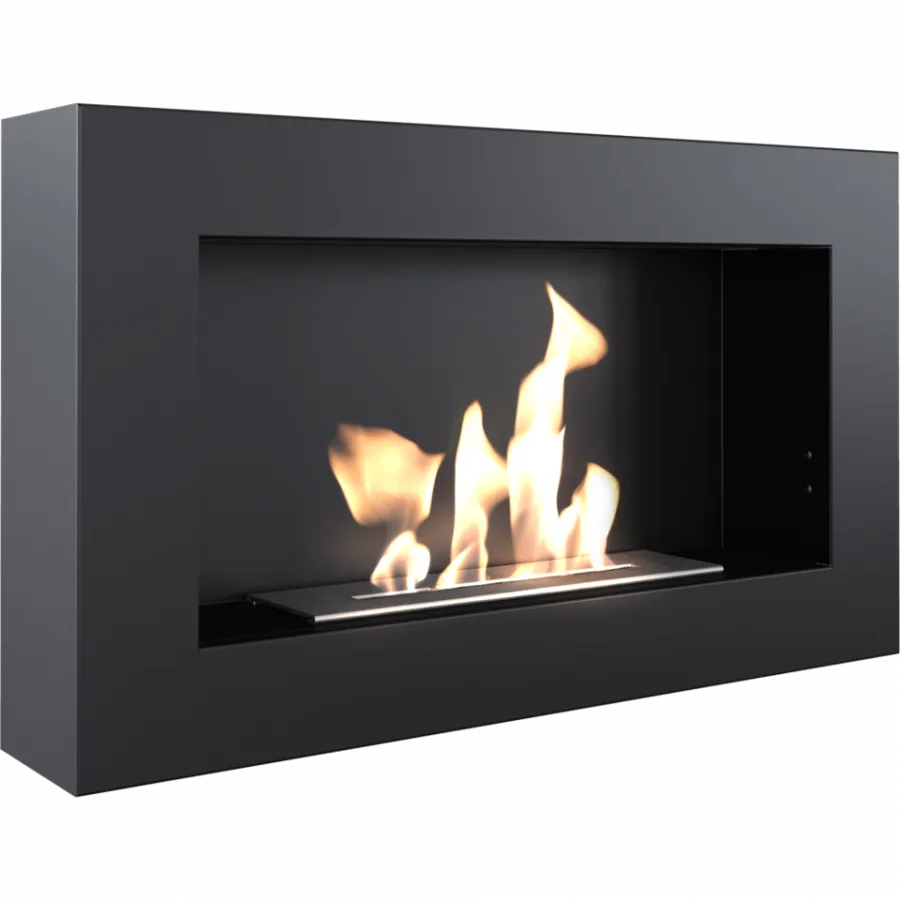 Závesný biokrb GOLF FLAT čierny 650x375mm