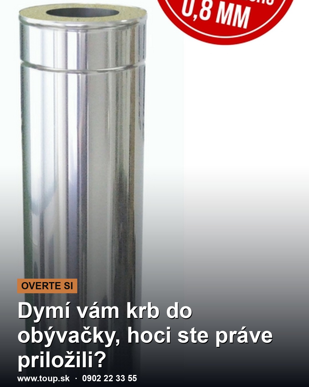 Ako vybrať správny priemer komína pre váš kotol či krb?